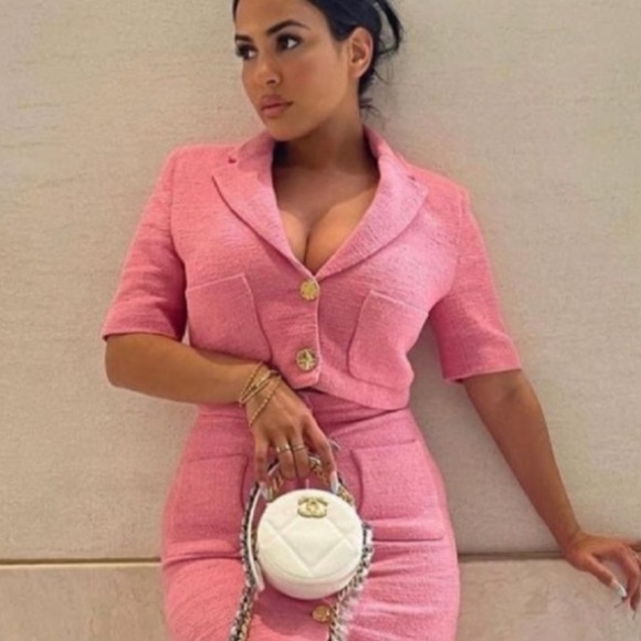 ZARA CROPPED JACKET TEXTURED WITH BUTTONS - Picture 7 of 8